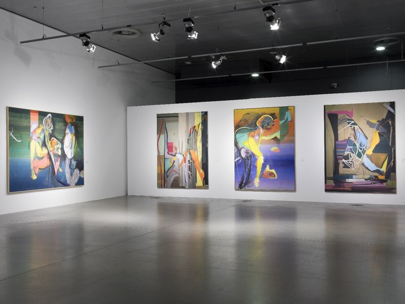 Swimming Together, Izvor Pende - Daniel Richter, Museum of Contemporary Art Zagreb 2018